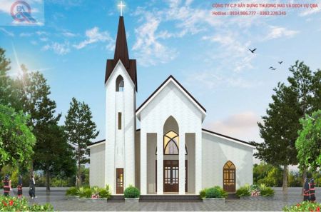 CÔNG TRÌNH NHÀ THỜ GIÁO HỌ VINH SƠN ( 20M X 35M)